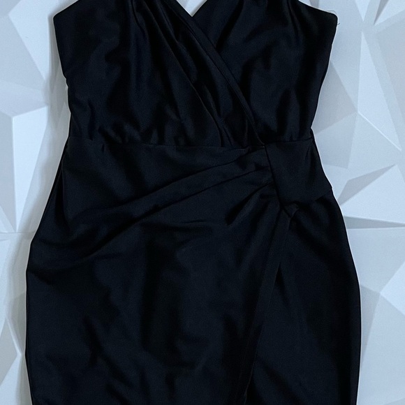 E.L.H.Studio Elegant Black Strapless Dress Women’s Size:M - Picture 12 of 13